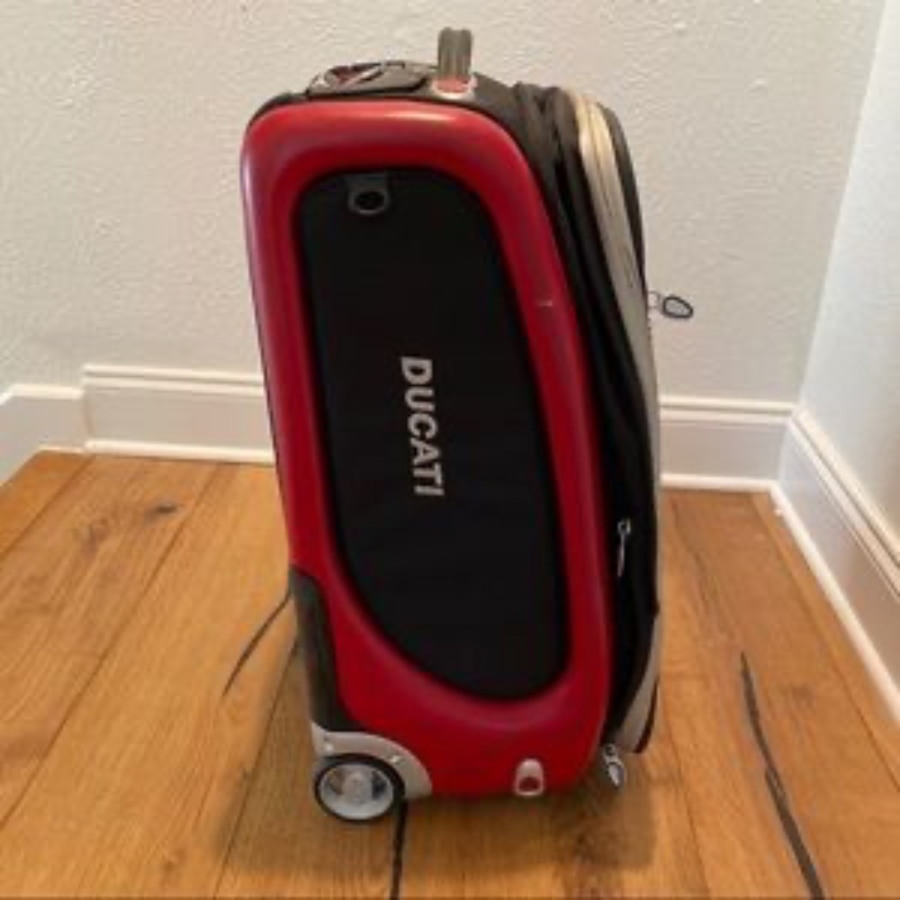 RARE: Tumi carry-on luggage. Ducati edition.
